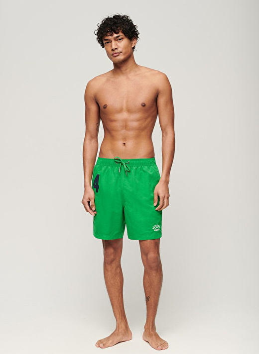 Superdry Yeşil Erkek Şort Mayo M3010235AGBY_VINTAGE POLO 17 SWIM 1