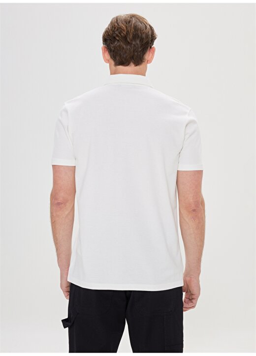 Altınyıldız Classics Beyaz Erkek T-Shirt 4A4824200009 4
