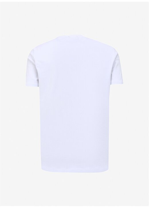 Altınyıldız Classics Beyaz Erkek T-Shirt 4A4824200011 2