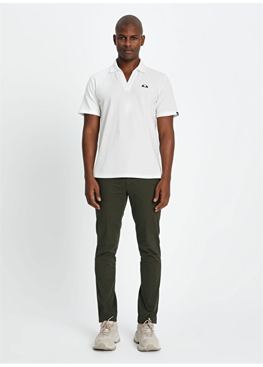 Ellesse Kırık Beyaz Erkek Standart Fit Polo T-Shirt EM146-OF 4