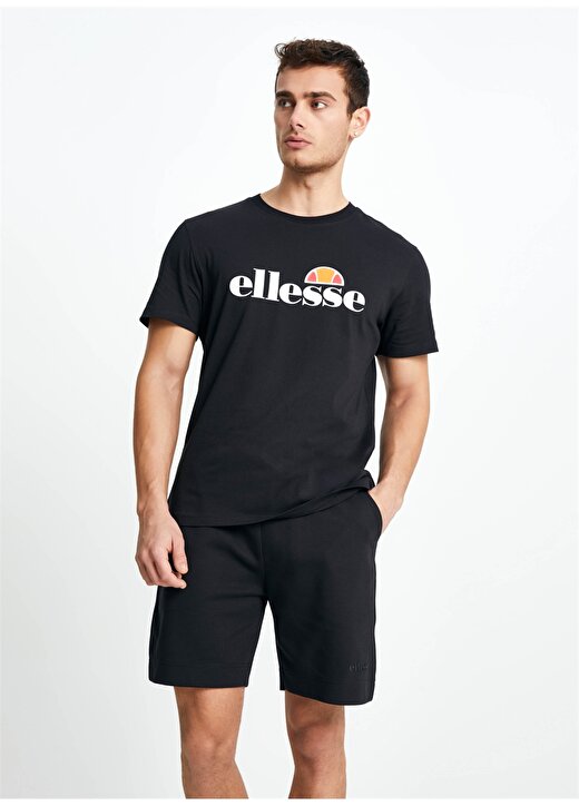 Ellesse Siyah Erkek Bisiklet Yaka T-Shirt CM012-1-BK 1