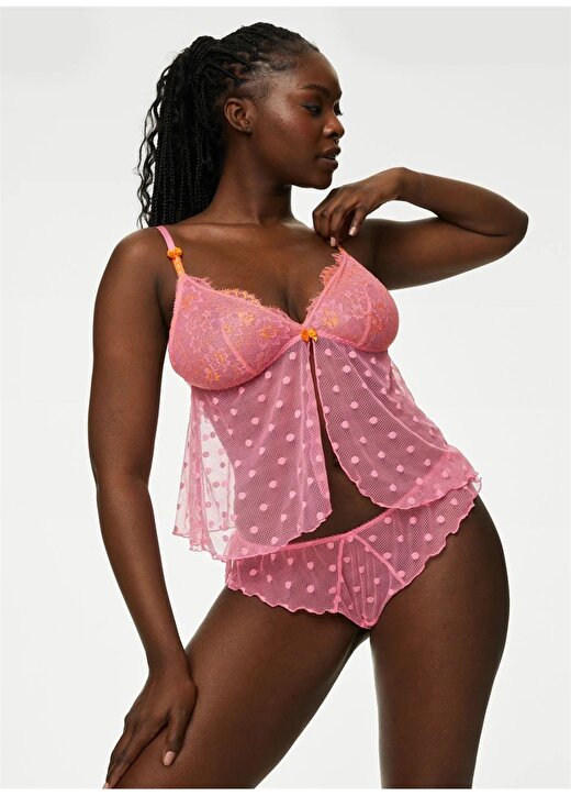 Marks & Spencer Açık Pembe Kadın Bikini Külot 7713E 1