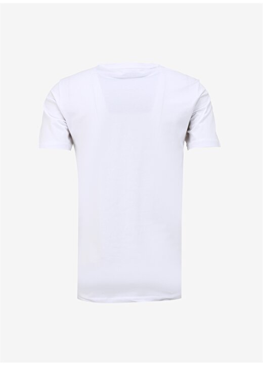 Pierre Cardin Bisiklet Yaka Düz Beyaz Erkek T-Shirt BIVIO 2
