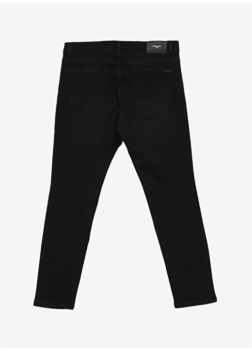 Pierre Cardin Normal Bel Normal Paça Slim Fit Siyah Erkek Denim Pantolon ZENIT 2