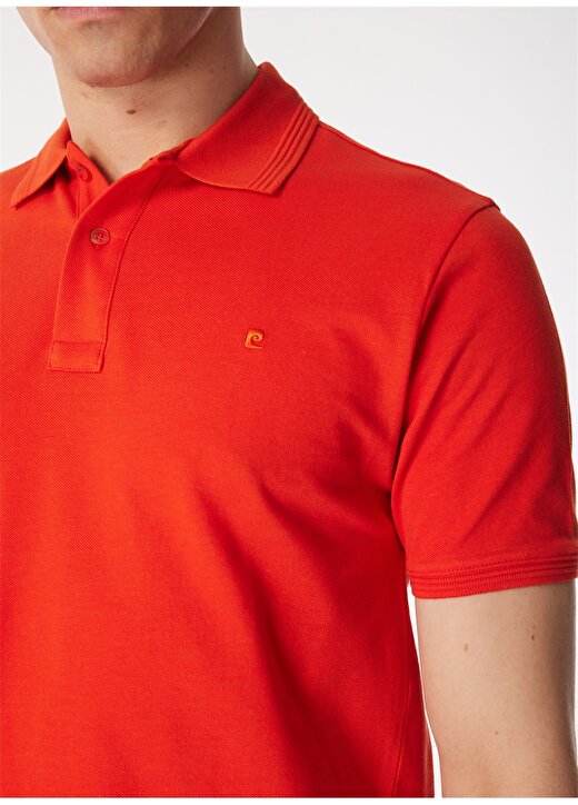 Pierre Cardin Düz Kırmızı Erkek Polo T-Shirt SUNNY 4