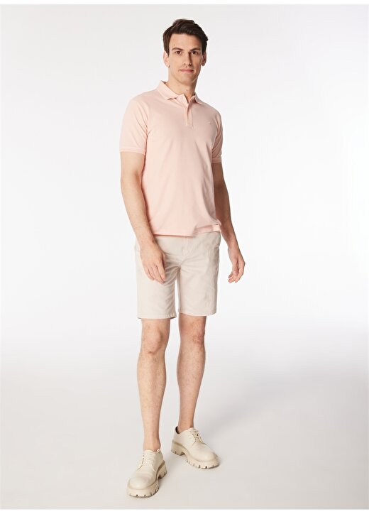 Pierre Cardin Düz Pudra Erkek Polo T-Shirt SUNNY 3
