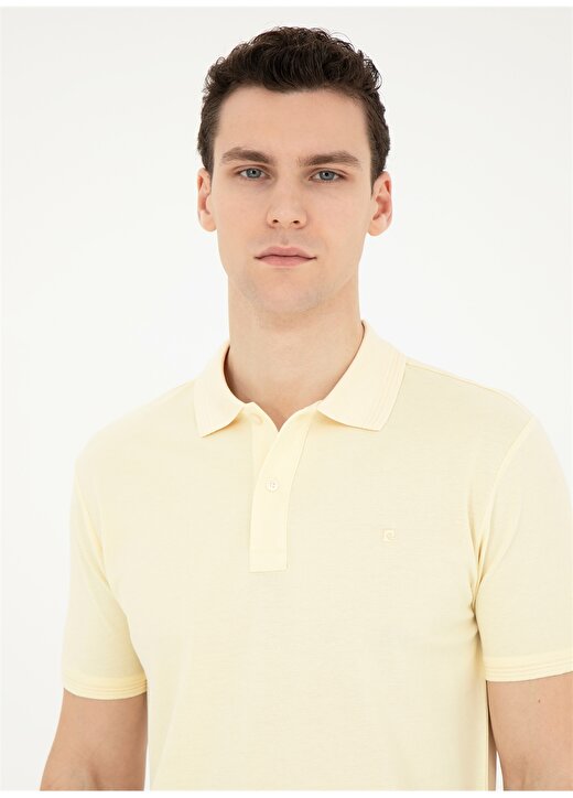 Pierre Cardin Düz Limon Erkek Polo T-Shirt SUNNY 2