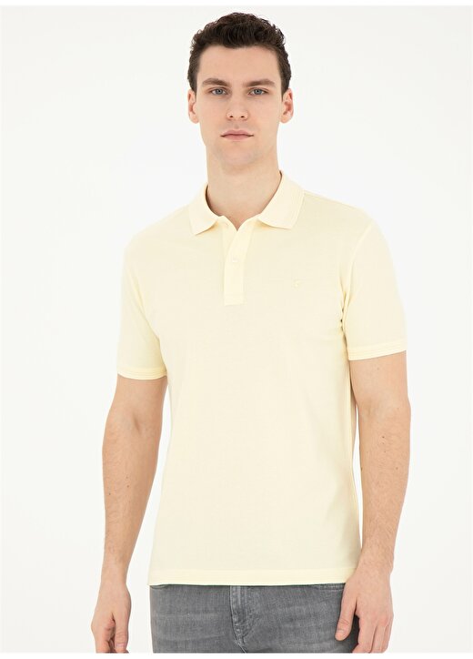 Pierre Cardin Düz Limon Erkek Polo T-Shirt SUNNY 3