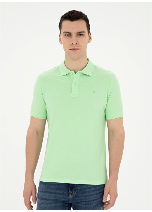 Pierre Cardin Düz Fıstık Erkek Polo T-Shirt SUNNY 1