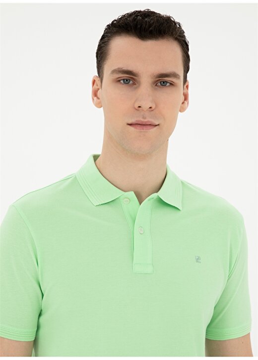 Pierre Cardin Düz Fıstık Erkek Polo T-Shirt SUNNY 2