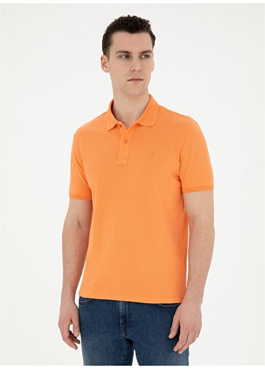 Pierre Cardin Düz Pembe Erkek Polo T-Shirt SUNNY 1