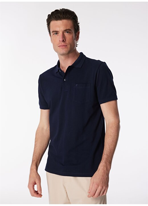 Pierre Cardin Düz Lacivert Erkek Polo T-Shirt SUNNY-R 3