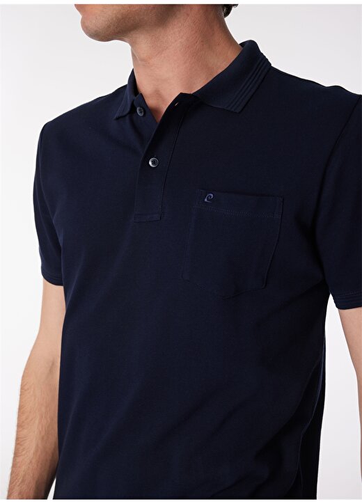 Pierre Cardin Düz Lacivert Erkek Polo T-Shirt SUNNY-R 4