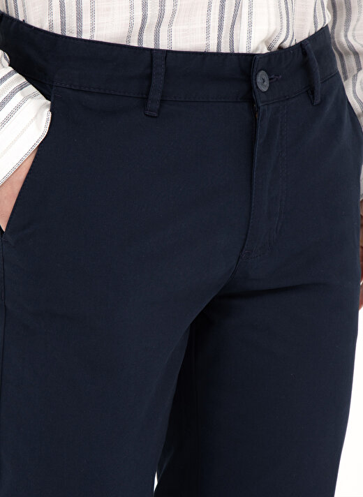 Pierre Cardin Normal Bel Normal Paça Regular Fit Lacivert Erkek Pantolon RIVER 4