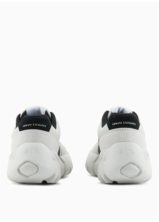 Armani Exchange Beyaz - Siyah Erkek Sneaker XUX211 4