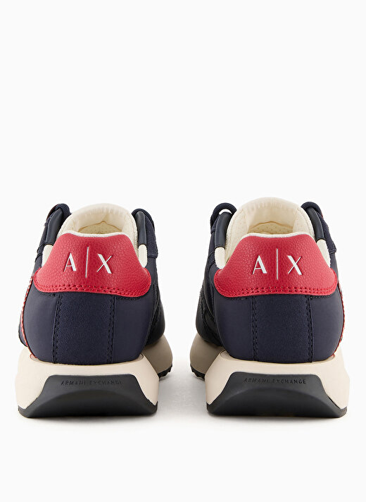 Armani Exchange Lacivert - Kırmızı Erkek Sneaker XUX150   4