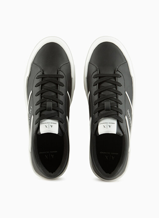 Armani Exchange Siyah - Beyaz Erkek Sneaker XUX165  3