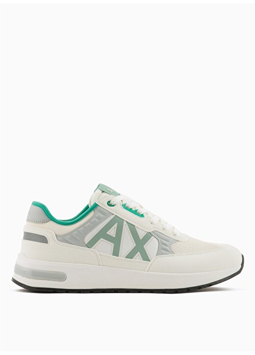 Armani Exchange Ekru - Gri - Yeşil Erkek Sneaker XUX090 1