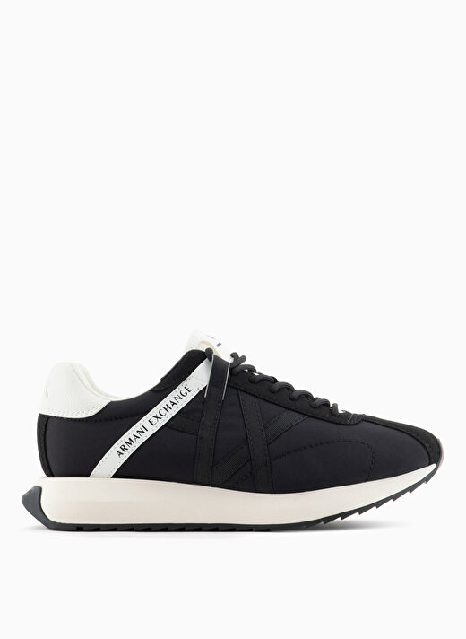 Armani Exchange Siyah - Beyaz Erkek Sneaker XUX150   1