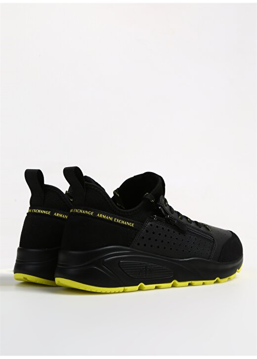 Armani Exchange Siyah - Sarı Erkek Sneaker XUX213 3