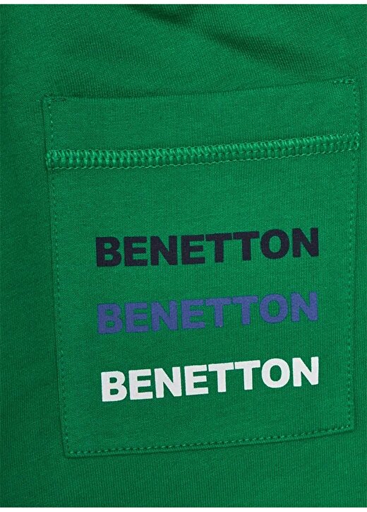 Benetton Lastikli Paça Yeşil Erkek Eşofman Altı 3BC1CF04P 2