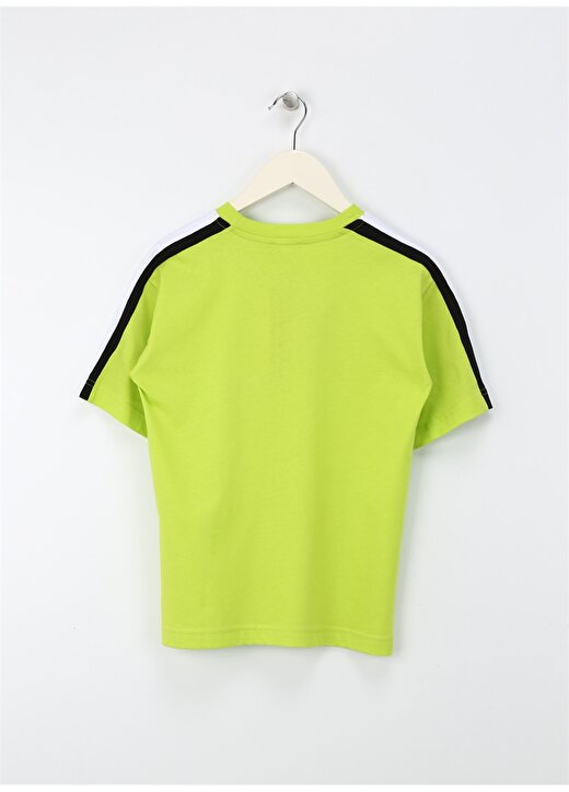 Benetton Neon Yeşil Erkek Çocuk T-Shirt 3I1XC10J0 2