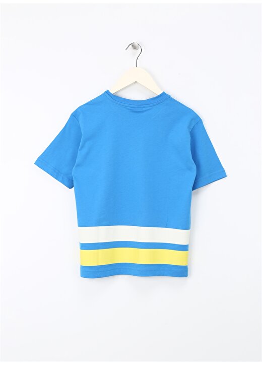 Benetton Mavi Erkek Çocuk T-Shirt 3096C10J9 2