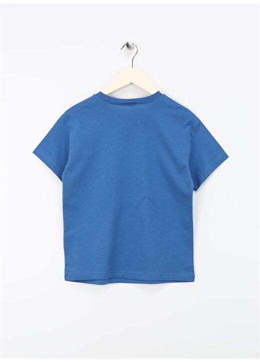Benetton Mavi Erkek Çocuk T-Shirt 3I1XC10HE 2