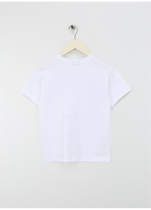 Benetton Beyaz Erkek Çocuk T-Shirt 3I1XC10HE 2