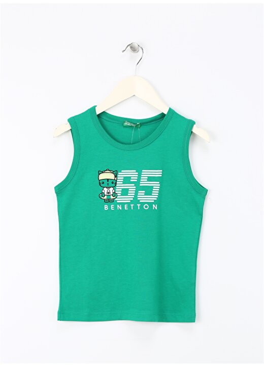 Benetton Yeşil Erkek Çocuk Atlet 3I1XGH00V 1