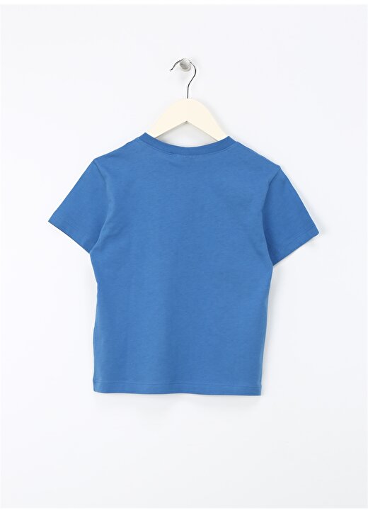 Benetton Mavi Erkek T-Shirt 3096G10EU 2
