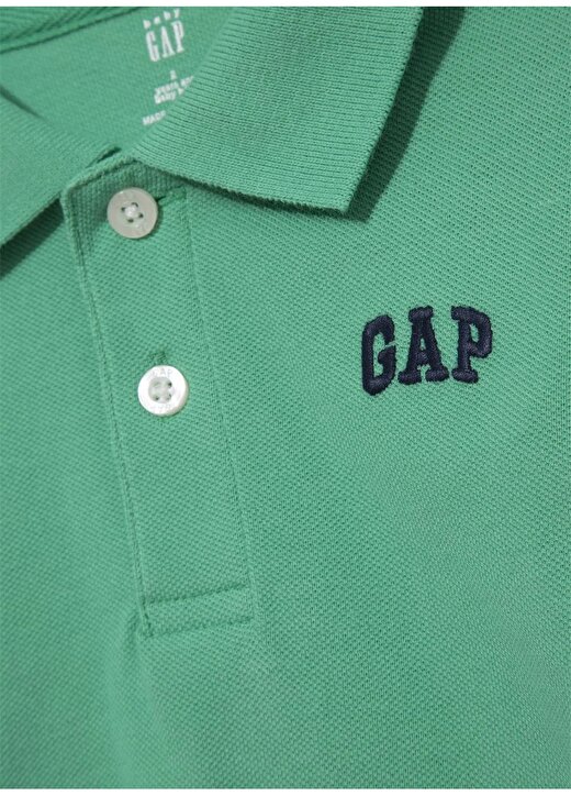 Gap Düz Yeşil Erkek Polo T-Shirt 572587 2