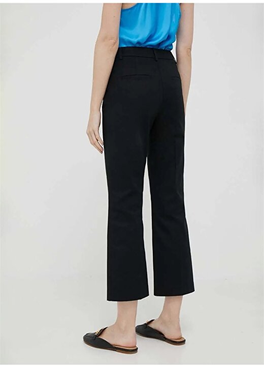 Sisley Yüksek Bel Slim Fit Siyah Kadın Pantolon 4IULLF02Y 3