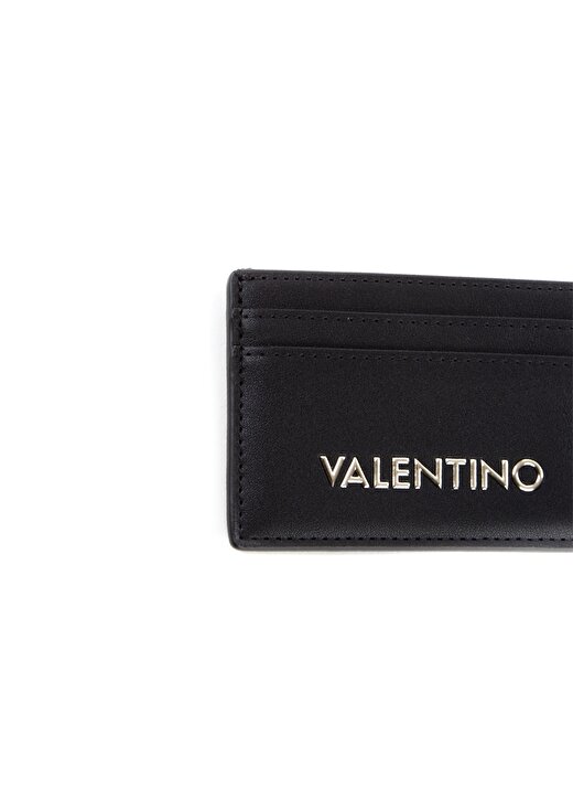 Valentino Siyah Kadın 0,5X11x7 Cm Cüzdan VPS7LU21550 4
