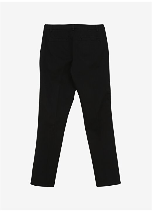 Benetton Yüksek Bel Normal Siyah Kadın Pantolon 4GD7DF061 2