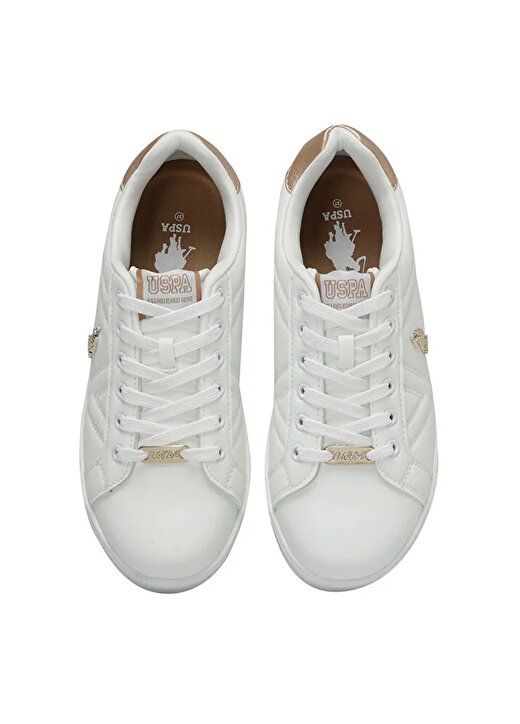 U.S. Polo Assn. Beyaz Kadın Sneaker A10149673412010 4