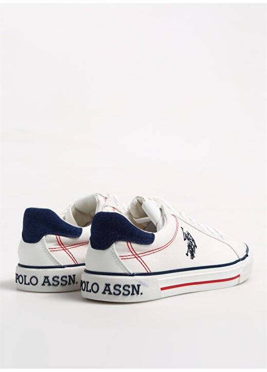 U.S. Polo Assn. Beyaz Kadın Sneaker A10153256812010 3