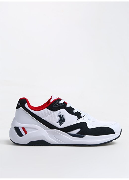U.S. Polo Assn. Beyaz Erkek Sneaker HUSKY 4FX 1