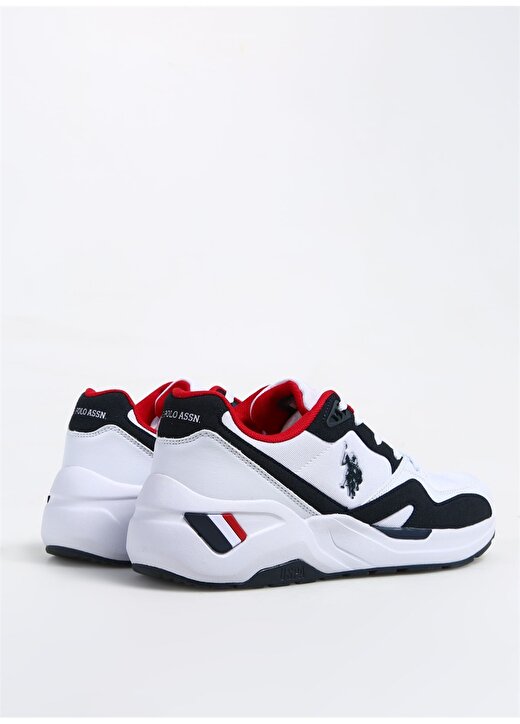 U.S. Polo Assn. Beyaz Erkek Sneaker HUSKY 4FX 3