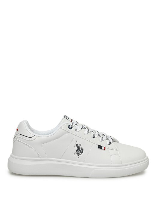 U.S. Polo Assn. Beyaz Erkek Sneaker ARES 4FX 1