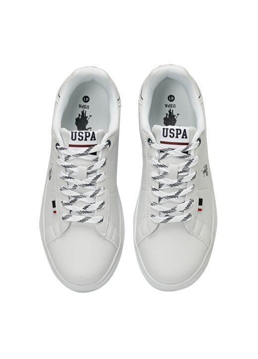 U.S. Polo Assn. Beyaz Erkek Sneaker ARES 4FX 4