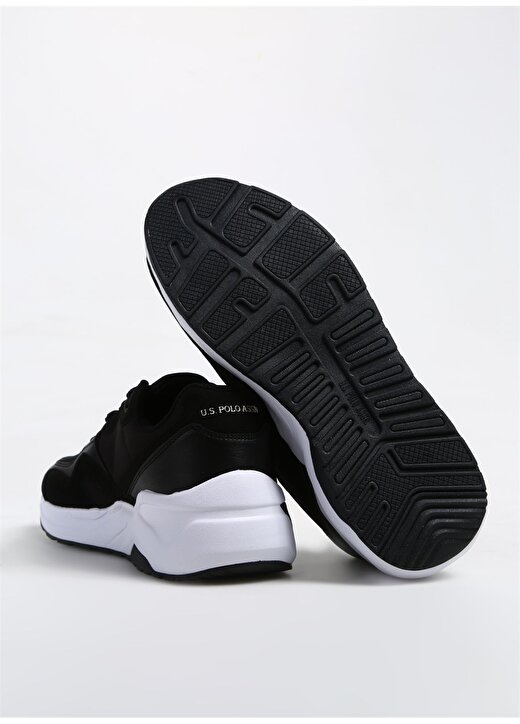 U.S. Polo Assn. Siyah Erkek Sneaker HUSKY 4FX 4