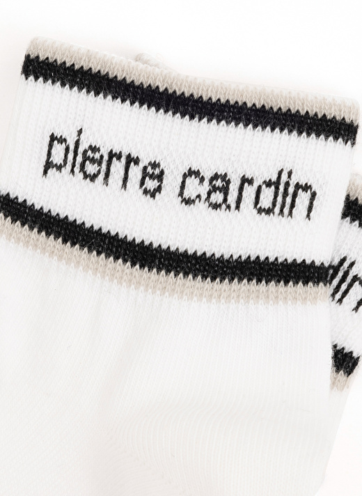 Pierre Cardin Beyaz Kadın Patik Çorap MARKAPATIK 3