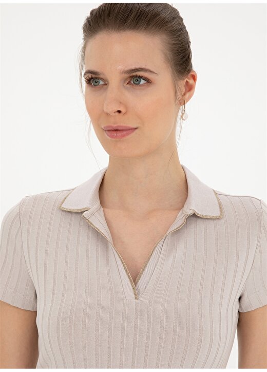 Pierre Cardin Kum Kadın Slim Fit Polo T-Shirt RINO 2