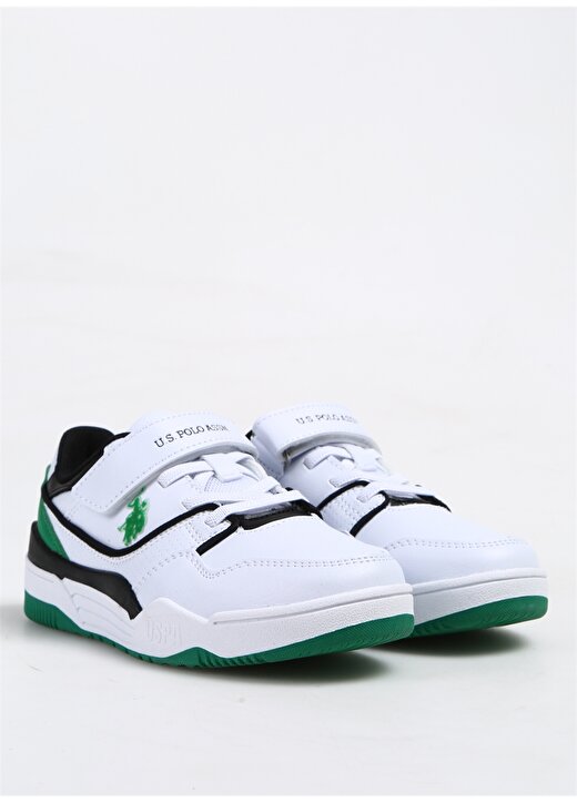 U.S. Polo Assn. Beyaz - Çok Renkli Erkek Çocuk Sneaker MARTELL JR 4FX 2