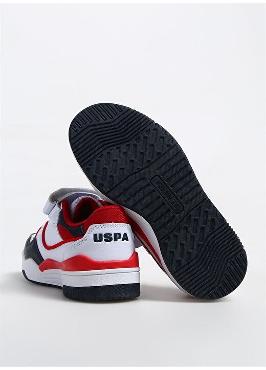 U.S. Polo Assn. Lacivert - Beyaz - Kırmızı Erkek Çocuk Sneaker MARTELL JR 4FX 4