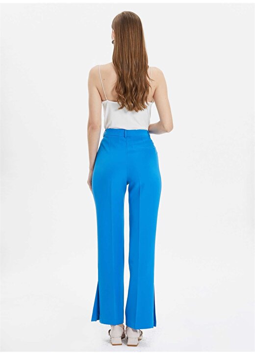 Selen Normal Bel Standart Mavi Kadın Pantolon 24YSL5141 3