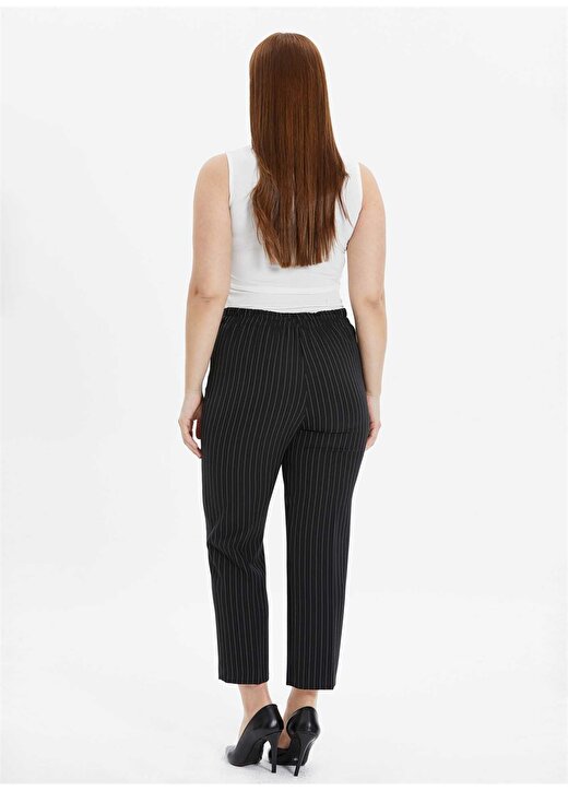 Selen Normal Bel Siyah Kadın Pantolon 24YSL5152-BB 3