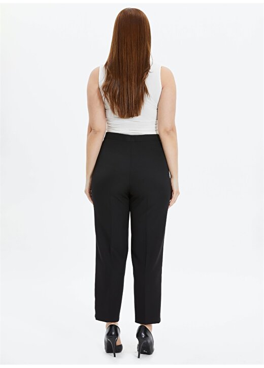 Selen Normal Bel Siyah Kadın Pantolon 24YSL5160-BB 4
