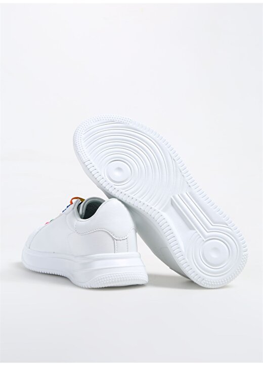 Benetton Beyaz Kadın Sneaker BNI-10061 4